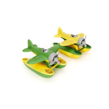 Load image into Gallery viewer, Seaplane with Green and Yellow Wings
