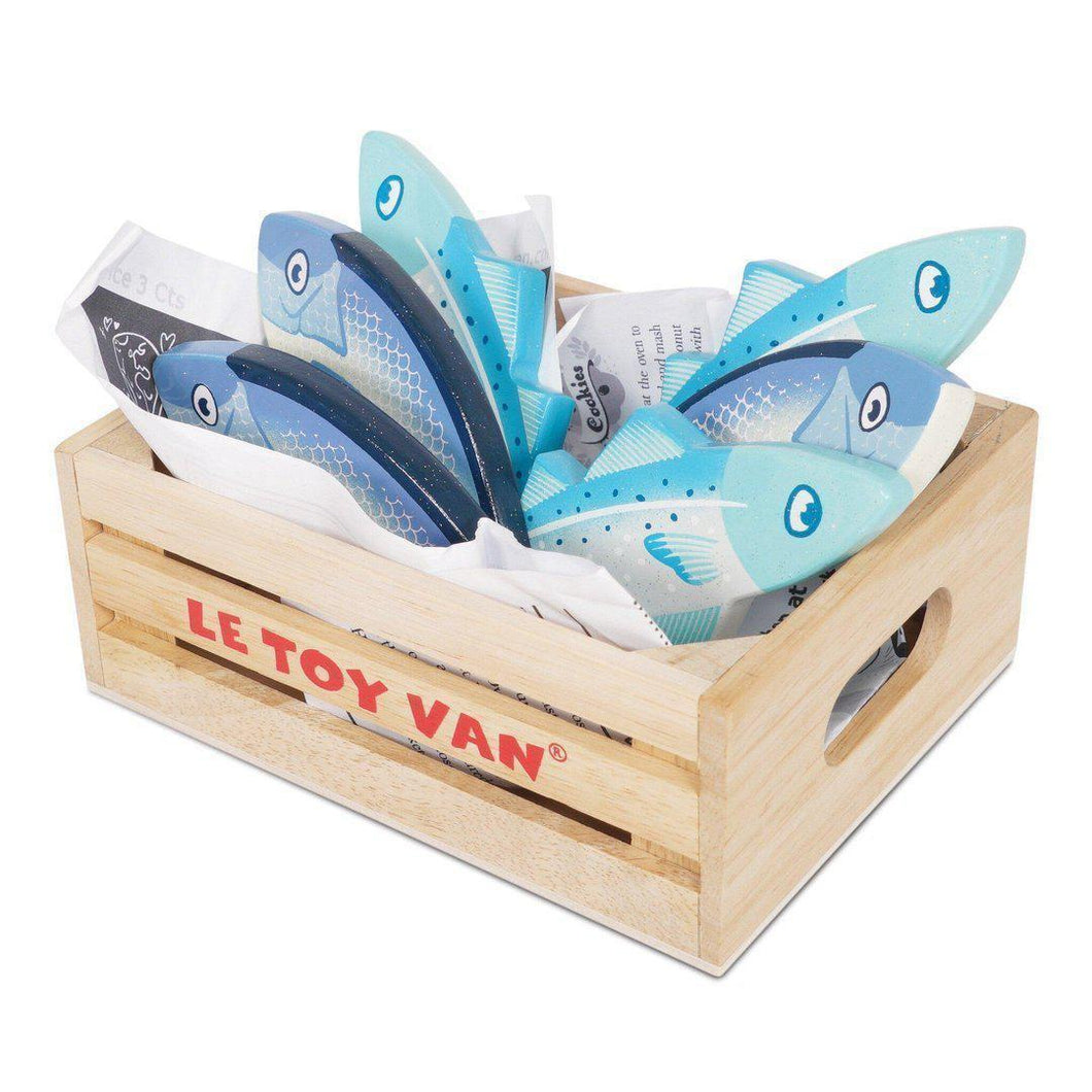 Le Toy Van Honeybake Collection - Fresh Fish Crate - Q's Collection