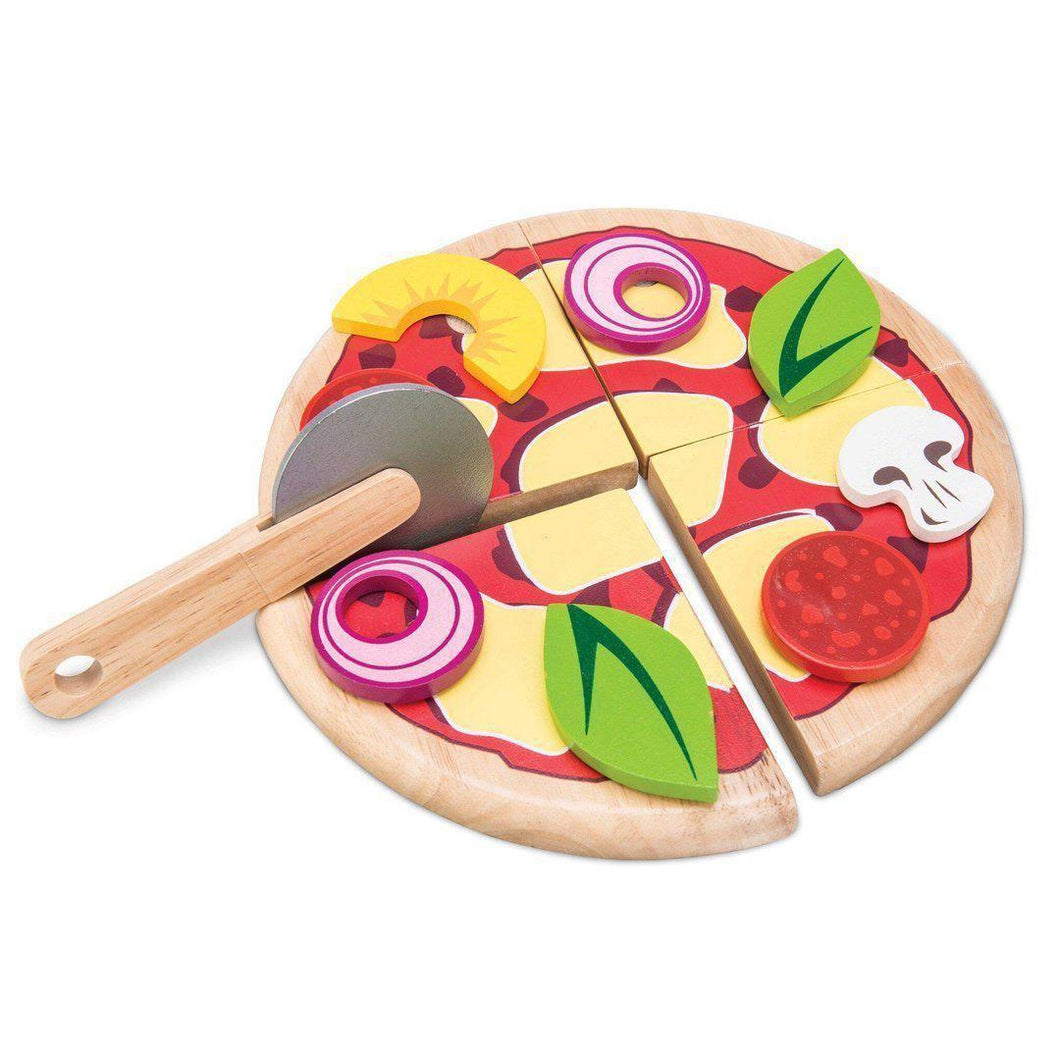Le Toy Van Honeybake Collection - Wooden Pizza - Q's Collection