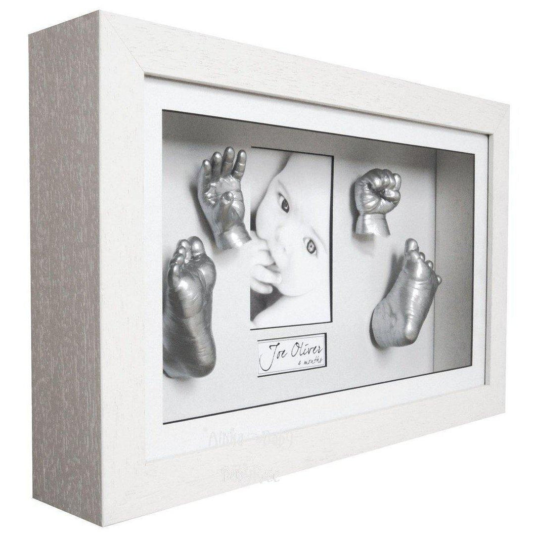 Q's Collection - Baby 3D Casting Kit + A4 Frame - Q's Collection