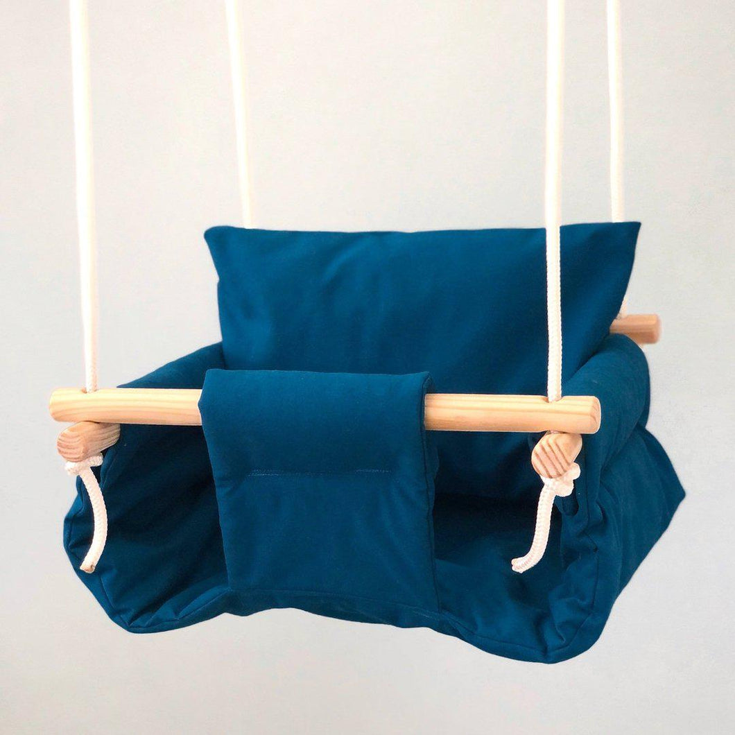 Blue Swing Set