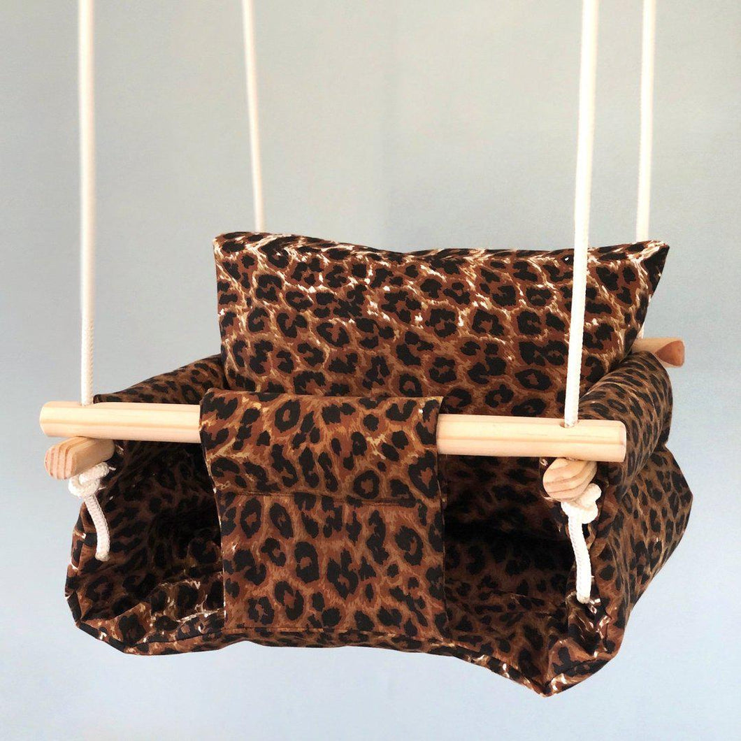 Leopard Swing Set