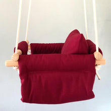 Load image into Gallery viewer, Maroon Swing Set
