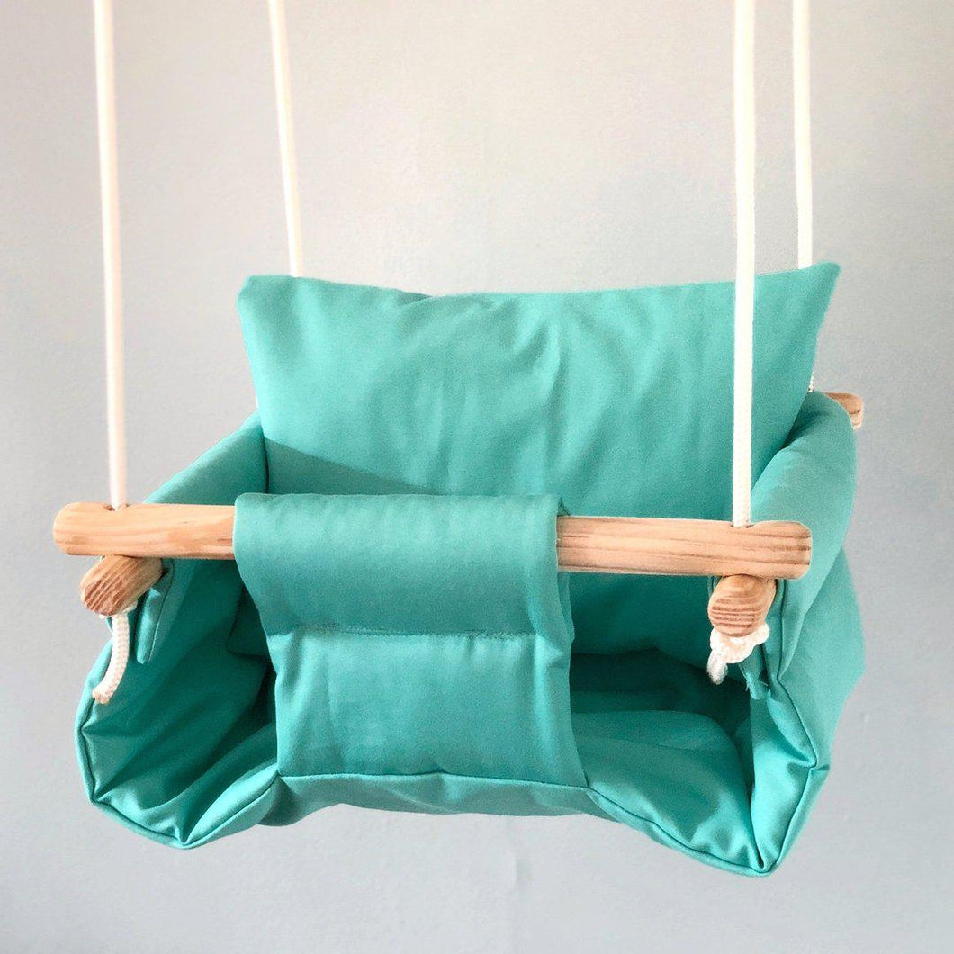 Turquoise Swing Set