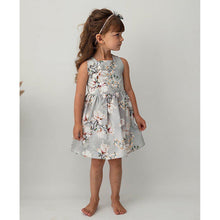 Load image into Gallery viewer, Tiny Necessities - Amelia White Lily Dress with Matching Headband - Q&#39;s Collection
