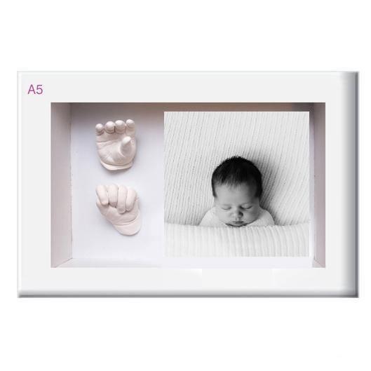 Q's Collection - Baby 3D Casting Kit + A5 Frame - Q's Collection